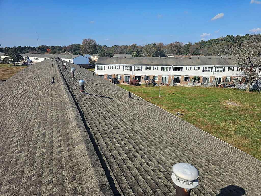 Maryland apartment rooftop for solar installation inspection