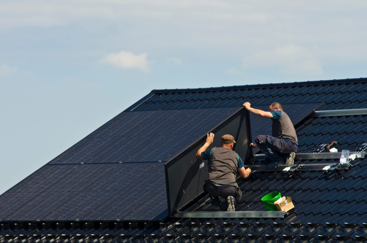 Southwest Washington, D.C. solar rooftop installation