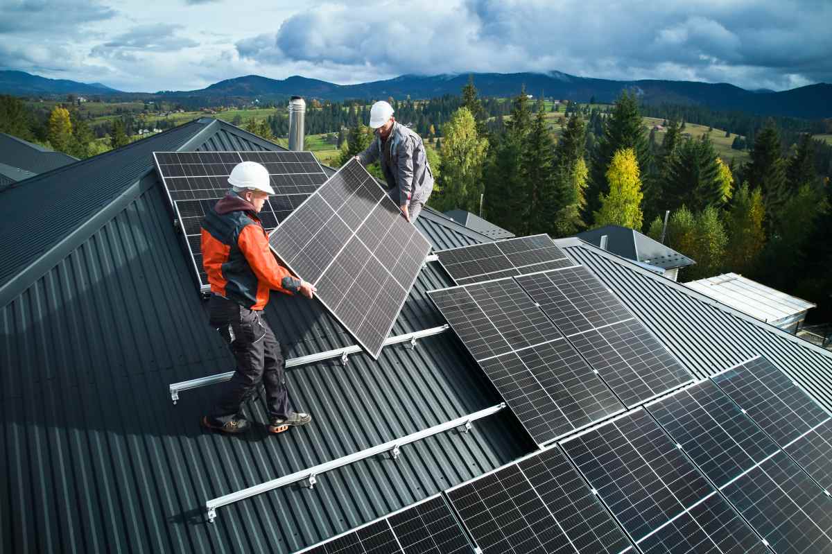 Northern Virginia Solar Financing roof installation