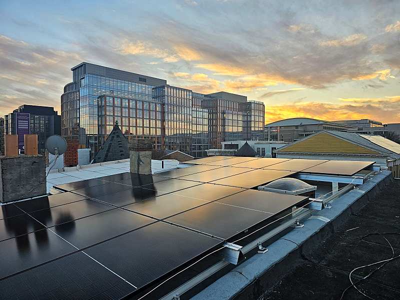 Washington DC 6th St NW Solar Panels 8