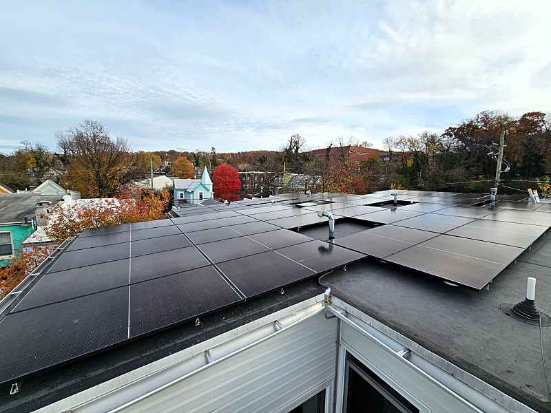Washington DC Solar Panel Installation W St SE 1