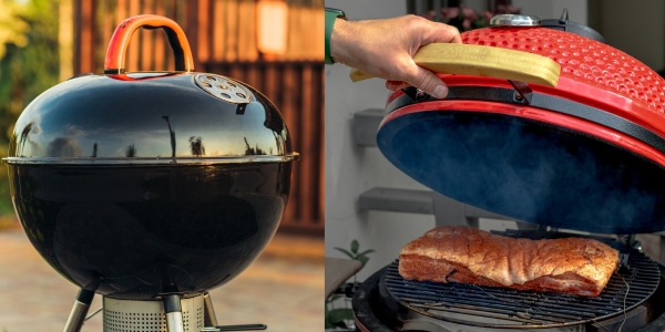Charcoal grills or pellet smokers can help reduce your dependence on fossil fuels.