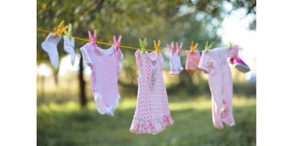 Using a clothesline or drying rack is an easy DIY energy efficiency project.