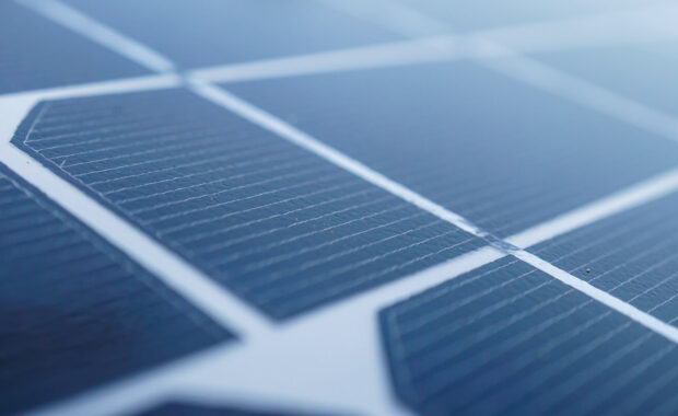 close up solar cell panel