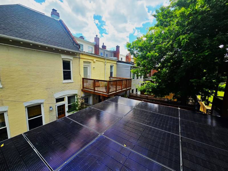 Petworth neighborhood Washington DC solar project by Uprise